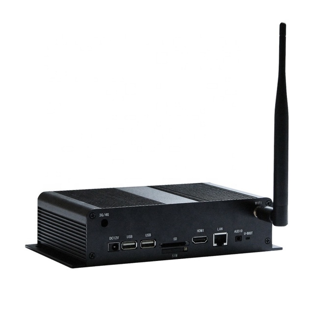 Android 7.1 Smart TV Advertising Media Player Box with 1-Year Warranty Wifi Streaming & Display Operating Software