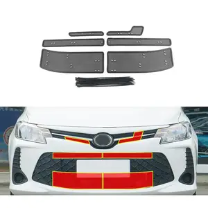 car front grill net head engine protect cover anti-insect for toyota vios 2017-2024 FS water tank mesh para auto kit
