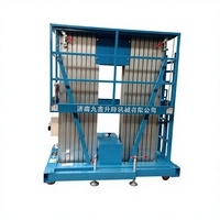 Nouvelle plateforme élévatrice électrique robuste en alliage d'aluminium Jiuxin, 5-22 mètres, table 1500x630mm, 730kg, pour hôtels et salles blanches