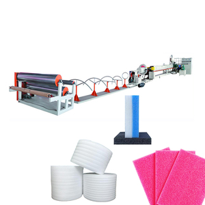 Machine d'extrudeuse de feuille de mousse EPE de marque HOTY haute Performance 500-650 kg/h sortie 20mm épaisseur PLC-roulement de moteur de pompe directe pour - Product Image 4