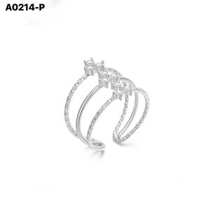 แหวนแฟชั่น A0214 สำหรับผู้หญิง เครื่องประดับคุณภาพสูง - Product Image 1