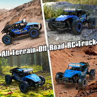 Camion RC à l'échelle 1/16, voiture télécommandée tout-terrain, course à grande vitesse, voiture RC tout-terrain, jouet pour enfants ou adultes
