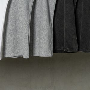 Alta calidad en blanco casual al por mayor logotipo personalizado ropa de calle de peso pesado Puff impresión camisetas sin mangas para los hombres - Product Image 6