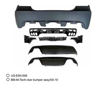 Kit de carrosserie E60 pour BMW E60 modifié m-tech mise à niveau MT barres avant et arrière ensemble jupe latérale série 5 accessoires