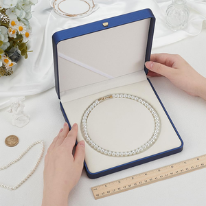 High-End Luxury Velvet Octagonal Gift <b>Box</b> Wholesale for Mother Pearl Necklace Jewelry Square Receiving Pearl <b>Treasure</b> <b>Box</b> - Product Image 3