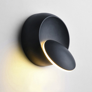 Éclairage d'intérieur <span class=keywords><strong>design</strong></span> artistique led lampe murale ronde de lecture - Product Image 1