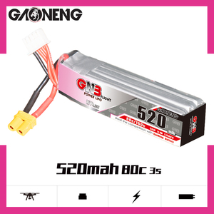 Batteria LiPo GAONENG GNB 3S 11.4V HV 520MAH 80C XT30 LiHV ad Alta Tensione per Droni FPV Brushless Torrent 110 BetaPFV Beta 85X - Product Image 2