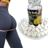 N19 OEM Capsules de soutien personnalisées pour la silhouette, à base d'extraits végétaux, pour le remodelage des hanches, soin de beauté quotidien, 60 capsules