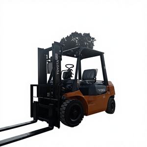 رافعة شوكية تويوتا يابانية مستعملة طراز FD30 بمحرك ديزل، ارتفاع 3 أمتار، تم اختبارها ومعتمدة، بحالة جيدة، متوفرة في المخزون، بسعر رخيص للبيع - Product Image 1