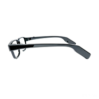 Lunettes AR HUD à guide d'ondes optiques ARV08 avec affichage MicroLED intégré, compatibles avec des verres correcteurs, traduction en temps réel et téléprompteur IA