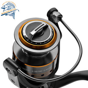 <span class=keywords><strong>Moulinet</strong></span> de pêche en eau salée sans espace 11BB personnalisé 5.2:1, bobine profonde, étanche, moulinets de pêche à la traîne pour gros poissons - Product Image 5