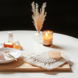 <span class=keywords><strong>Posavasos</strong></span> de Macramé, Tejidos a Mano, de Algodón, Estilo Boho, Absorbentes, para Mesa de Escritorio, Cocina, Comedor, Bebidas, Picnic, Regalo de Inauguración de Casa - Product Image 5
