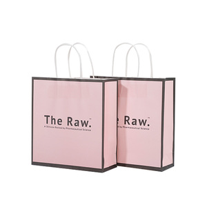 Tùy chỉnh in ấn Brown Craft kraft giấy Quà Tặng thực phẩm Takeaway túi giấy với logo riêng của bạn sac En papier Kraft - Product Image 5