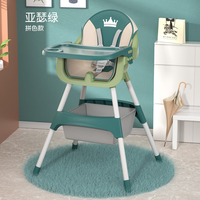 Vente en gros rehausseur 3 en 1 portable chaise haute convertible en plastique siège d'alimentation pour nouveau-né moderne pour hôtel, salle à manger, cuisine