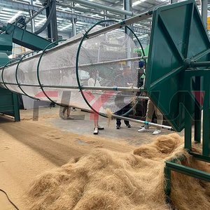 椰子棕榈壳纤维分离机椰子纤维去除剂设备椰子皮刷毛纤维提取机 - Product Image 3