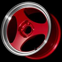 4 pièces de jantes en aluminium à 3 branches de style Oni2, 15 pouces, 4x100, forgées par flux, couleur or champagne, pour EG6 EK9 JDM Classic