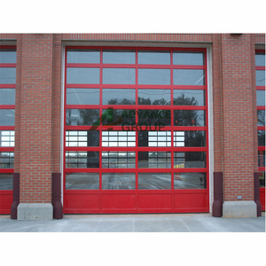 Portes de <span class=keywords><strong>garage</strong></span> sectionnelles en aluminium et verre personnalisées pour projets de construction, portes de <span class=keywords><strong>garage</strong></span> isolantes électriques à enroulement pour maisons résidentielles - Product Image 3