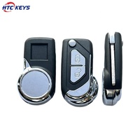 Coque de clé de voiture à bon prix, 2 boutons, rabattable, pour Citroën DS3