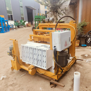 Giá rẻ ép thủy lực xi măng than rỗng Khối Máy làm bê tông rắn máy gạch - Product Image 1