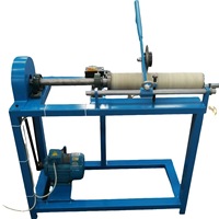 Machine de découpe de tubes en papier de petite taille, machine de découpe de tubes en papier simple, découpe manuelle de tubes en papier courts à axe simple