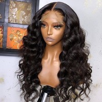Closure en dentelle HD 5x5, cheveux humains bruts bouclés Pixie, sans colle, prêt à porter, pré-coupé, pré-épilé, densité 250% pour femmes noires