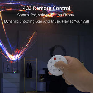 Proyector de Galaxia con <span class=keywords><strong>Estrellas</strong></span> Lunares para Dormitorio Infantil, 17 Luces de Colores RGB, Luz Nocturna, 15 Sonidos Blancos, USB, Lámpara de Proyección de Galaxia, Planetas y <span class=keywords><strong>Estrellas</strong></span> - Product Image 5