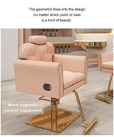 Produits en gros Mobilier de salon Chaise de salon de beauté portable Repose-pieds Chaise de salon de barbier Confortable en Chine