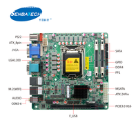 Carte mère Mini ITX ITX-H510M1 LGA1200 10e/11e génération Celeron/Pentium/Core I3/i5/i7/i9 DDR4 128 Go Mini ordinateur Wifi