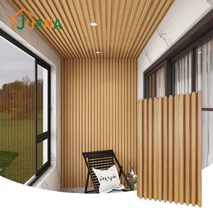 壁パネルWPCスラットPvc屋内3D壁装飾 - Product Image 2