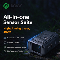Télémètre laser portatif JKNV LRF 4500, 1500 m, avec inclinaison, température, humidité, pression, application pour la topographie, la foresterie, les activités de plein air