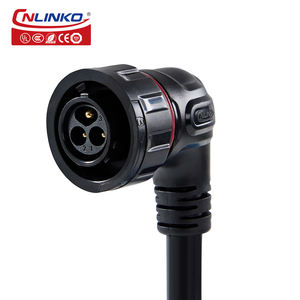 Cnlinko YM 20 3 pinos Overmolded plástico e fio Circular IP68 impermeável conector - Product Image 1