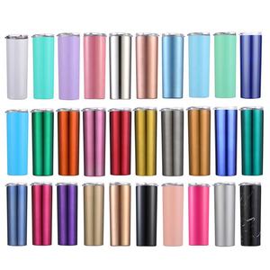 <span class=keywords><strong>Gobelet</strong></span> Offre Spéciale droit à sublimation de 20 oz, tasse de voyage isolée sous vide à double paroi en acier inoxydable avec couvercle coulissant - Product Image 4