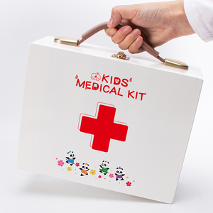 Best-seller Enfants petit docteur ensemble jouet en bois simulation médecine boîte fille cadeau maternelle jouer <span class=keywords><strong>maison</strong></span> jeu pour tout-petit - Product Image 2