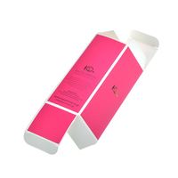 Boîte d'emballage en papier de luxe personnalisée pour cosmétiques, soins de la peau, parfums au détail avec logo en relief