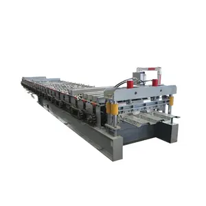 Gegalvaniseerd Staal Plaatwerk Floor Decking Tegel Making Machine Vloer Productielijn