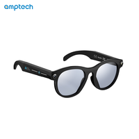Gafas Inteligentes con IA 2026, con Cámara de 12MP, Foto y Video Manos Libres, WiFi de 5GHz, Transferencia Rápida, Asistente de Voz con IA y Traducción