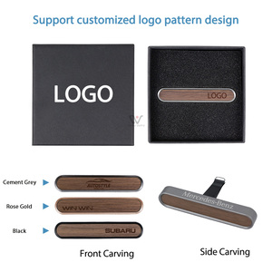 Deodorante <span class=keywords><strong>per</strong></span> <span class=keywords><strong>Auto</strong></span> di Lusso in Legno con Packaging <span class=keywords><strong>Personalizzato</strong></span>, Clip <span class=keywords><strong>per</strong></span> Bocchetta dell'Aria, Profumo <span class=keywords><strong>per</strong></span> Condizionatore e Diffusore di Fragranze - Product Image 2