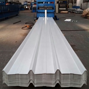 Revêtement de toiture en carton ondulé PPGI bleu 0.4*1000mm couleur tôle ondulée services de traitement personnalisés coupe soudage pliage - Product Image 4