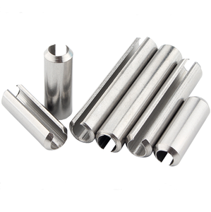 Chất lượng cao din1481 tiêu chuẩn thép không gỉ xoắn ốc CuộN rãnh chia mùa xuân chốt khóa <span class=keywords><strong>Pin</strong></span> sản phẩm cao cấp loại chân - Product Image 1