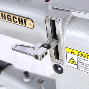 Nouvelle machine à coudre industrielle fabriquée en Chine, à cylindre, à alimentation composée, pour cuir épais, avec moteur et fonctionnement informatisé - Product Image 4