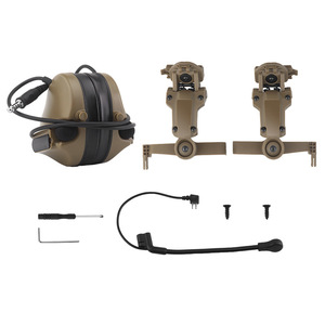 Accesorios <span class=keywords><strong>de</strong></span> caza Protección táctica para los oídos Auriculares sin cancelación <span class=keywords><strong>de</strong></span> ruido Equipo <span class=keywords><strong>de</strong></span> defensa personal - Product Image 1