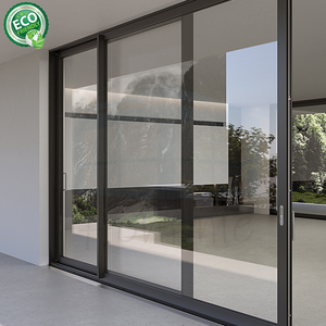 Puertas Corredizas Minimalistas con Marco Delgado, Sistema de Puerta Corrediza de Aluminio con Borde Estrecho - Product Image 5