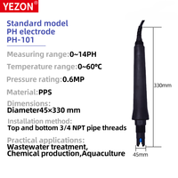 Sonde de surveillance du pH/ORP auto-calibrable haute précision (0,02 pH) avec communication RS485 pour le traitement des eaux usées, capteur 4-20 mA