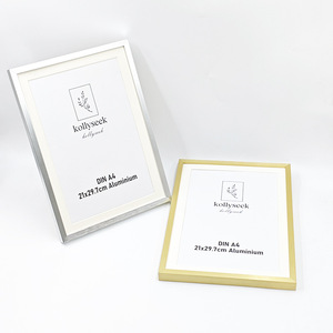 Aluminum Alloy Picture <strong>Frame</strong> A4 <strong>Photo</strong> <strong>Frame</strong> Tabletop Wall Hanging 6 <strong>7</strong> 8 <strong>10</strong> Inch 4K A3 Sizes Business License - Product Image 3
