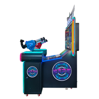 Simulateur de tir à monnayeur pour 2 joueurs, machine de jeu vidéo de tir HD LCD pour centres de divertissement et centres commerciaux