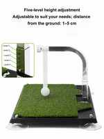 Entraîneur de balançoire de golf directement du fabricant Utilisation en intérieur Base en PE à rotation à 360 et gazon