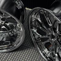 Nouvelles Jantes de Voiture de Luxe Personnalisées en Alliage d'Aluminium Forgé Monobloc Poli à Lèvre Profonde et Multi-Rayons, 16-24 Pouces, 5x114.3