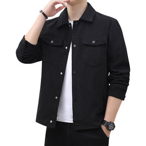 Sudadera con capucha de poliéster cortavientos para hombre, estilo casual y holgado, con cremallera larga, de color liso, de la marca americana ODM. - Product Image 1