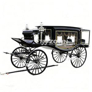 Cercueil électrique vintage personnalisé à 4 roues en acier, véhicule funéraire rétro durable, spécial pour les événements commémoratifs - Product Image 4