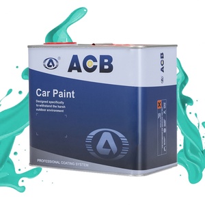 สีพ่นรถยนต์ ACB High Solid 1K Basecoat สีเหลือง ราคาประหยัด สำหรับซ่อมสีรถยนต์ - Product Image 3